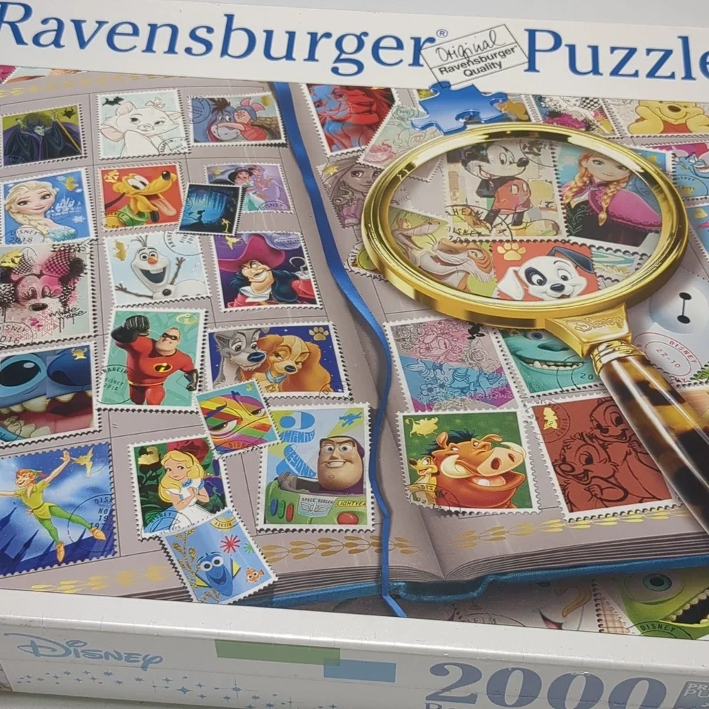 Ravensburger Disney My Favorite Stamp 2000 Piece Jigsaw Puzzle